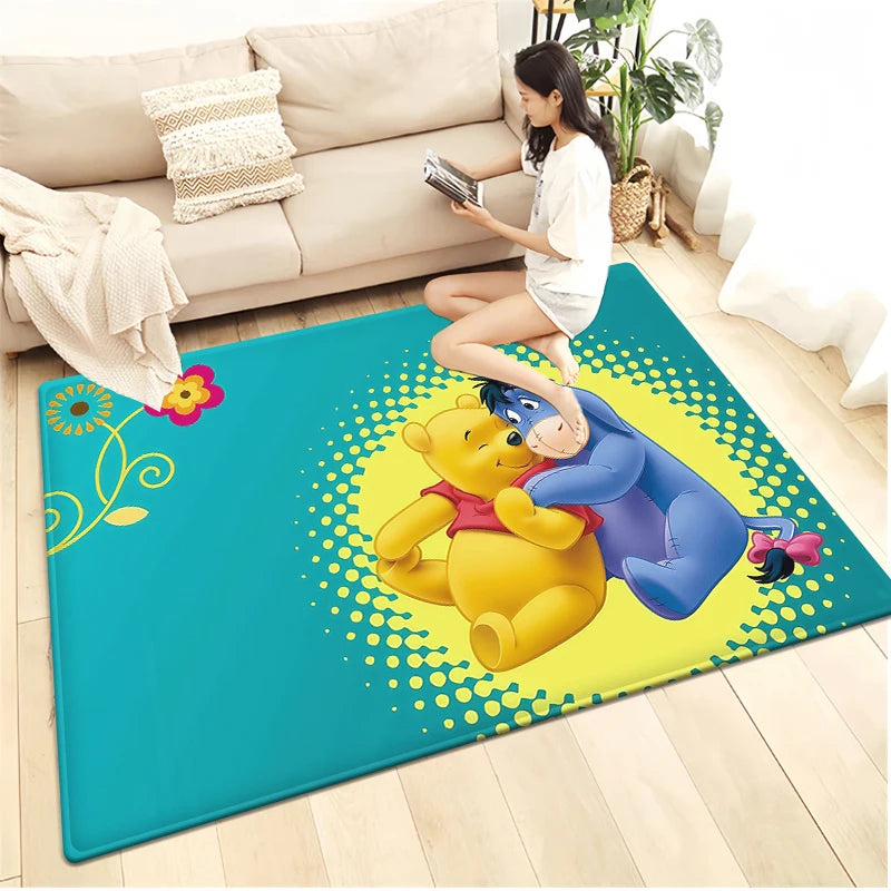 Cartoon Anime Cute Carpet Can Be Customized for Bedrooms,Living Room Carpet,Sofas,Camping,Picnics,Children's Room,and Home Decor