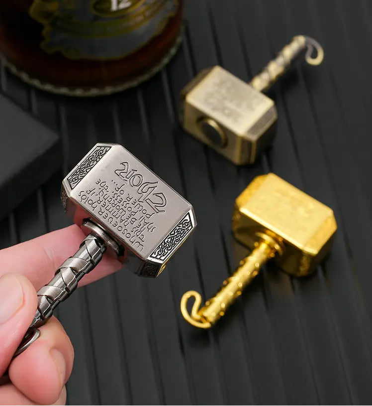 Hammer Metal Fidget Spinners Toy,EDC Desk Antistress Anti Stress Relief Toy For Adults Kids Children Autism ADHD Finger Spinner