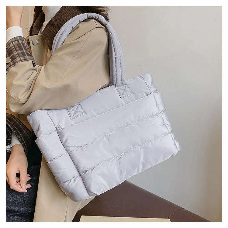 New Large Capacity Tote Bag Versatile Handbag for Women Commuting Bag Messenger Shoulder Bag Multiple Pockets Mummy Bag