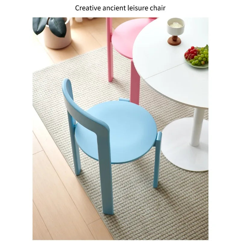 Scandinavian Solid Wood Rey Dining Chairs Steam Bent Technology Ergonomic Bruno Rey Chair Kitchen Furniture Restaurant Chair