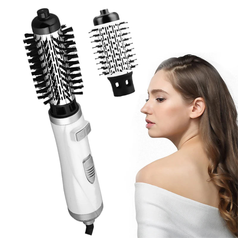 Hot Selling Automatic Rotating Hot Air Brush 2-In-1 Hair Salon Comb Straight Hair Brush And Portable Home Hot Air Comb