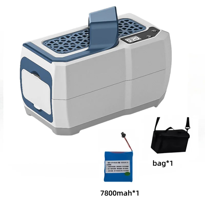 7800mAh High Quality Rechargeable Insulin Cooler Mini Fridge Portable Medical Refrigerator 5-8°C with Crossbody Bag for Travel