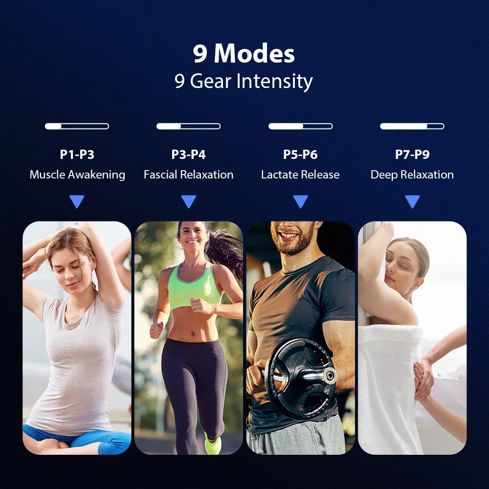 66-head Fascia Gun High Frequency Vibration Body Massage Gun Back Massager Waist Massager Neck Shoulder Thigh Fascia masajeador