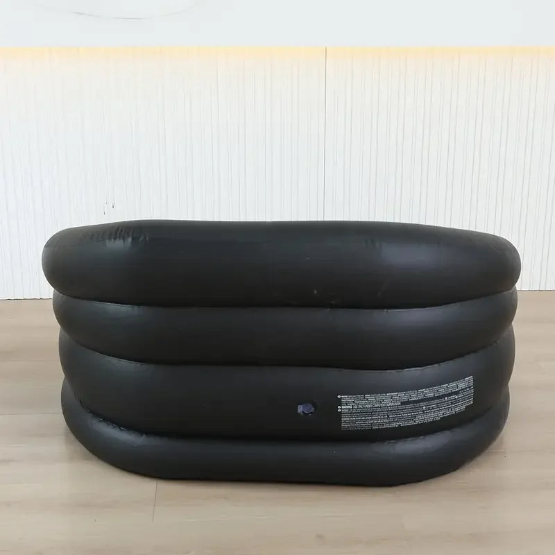 Outdoor Portable Inflatable Bed, Lounging Double Sofa, Folding Camping Inflatable Recliner, Flocking Outdoor Inflatable Sofa