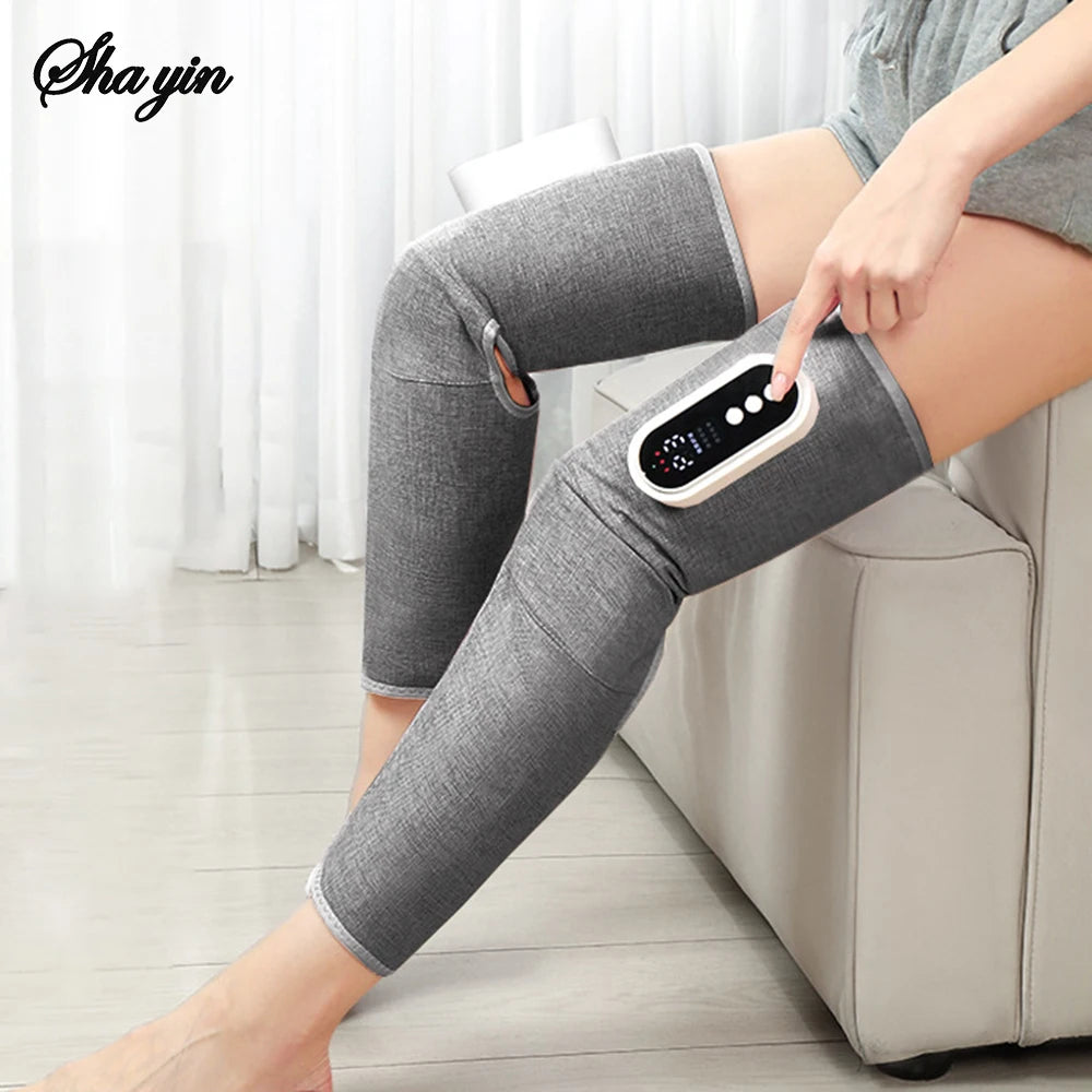 360° Leg Massage Air Pressure Calf Muscle Massager Wireless Airbag Calf Relaxation Massage Promotes Blood Circulation