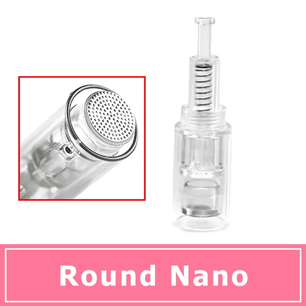 Professional Derma Pen Microneedle Pen With Needles Cartridges Skin Care Device Wireless Microneedling Machine Beauty Tool