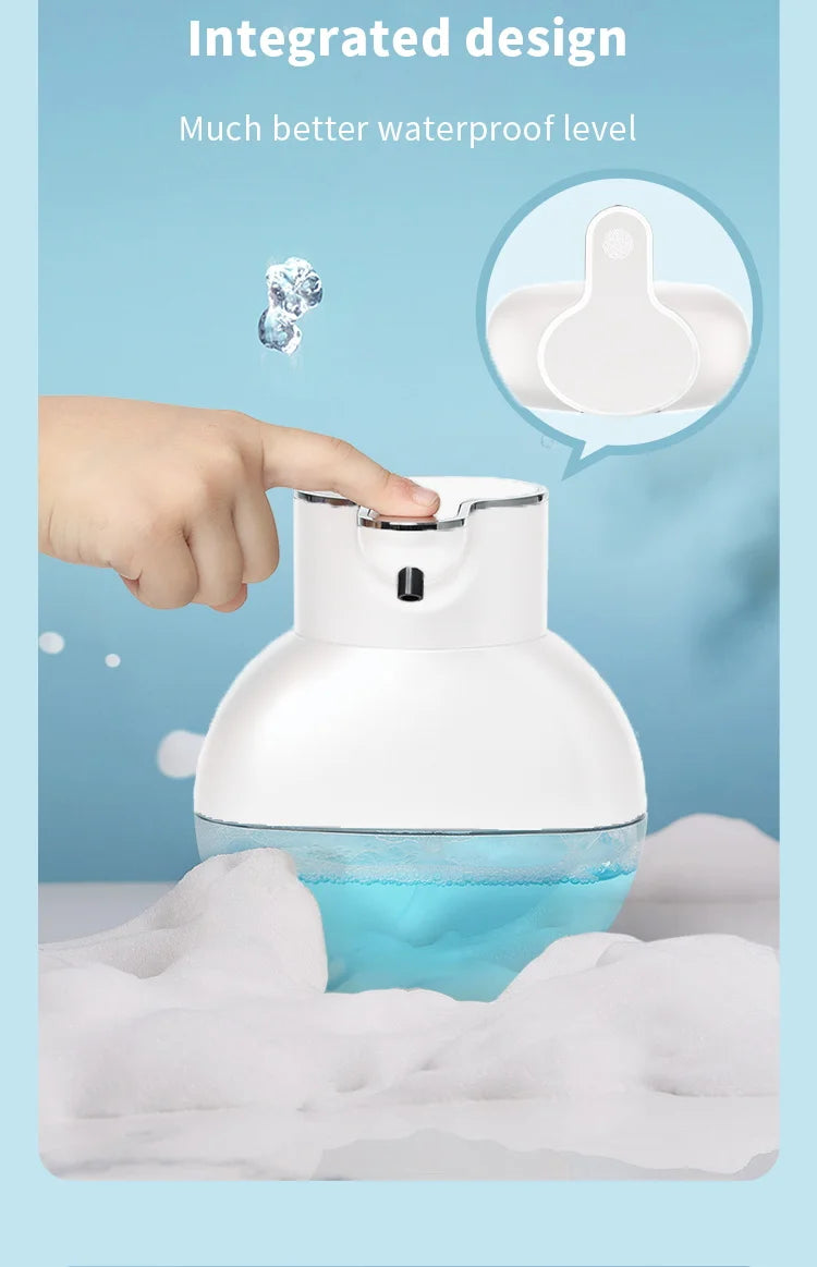 Smart Automatic Soap Foam Dispenser and Gel Bathroom Washing Hand liquid detergent Machine Wall Panels Mounted USB Rechargeable