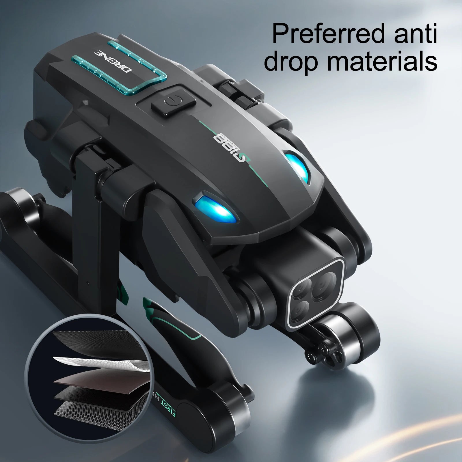 S188 Drone 8K Professional HD Dual Camera 5G GPS Wifi Obstacle Avoidance Brushless Foldable Quadcopter RC Distance 2KM Dron Toys