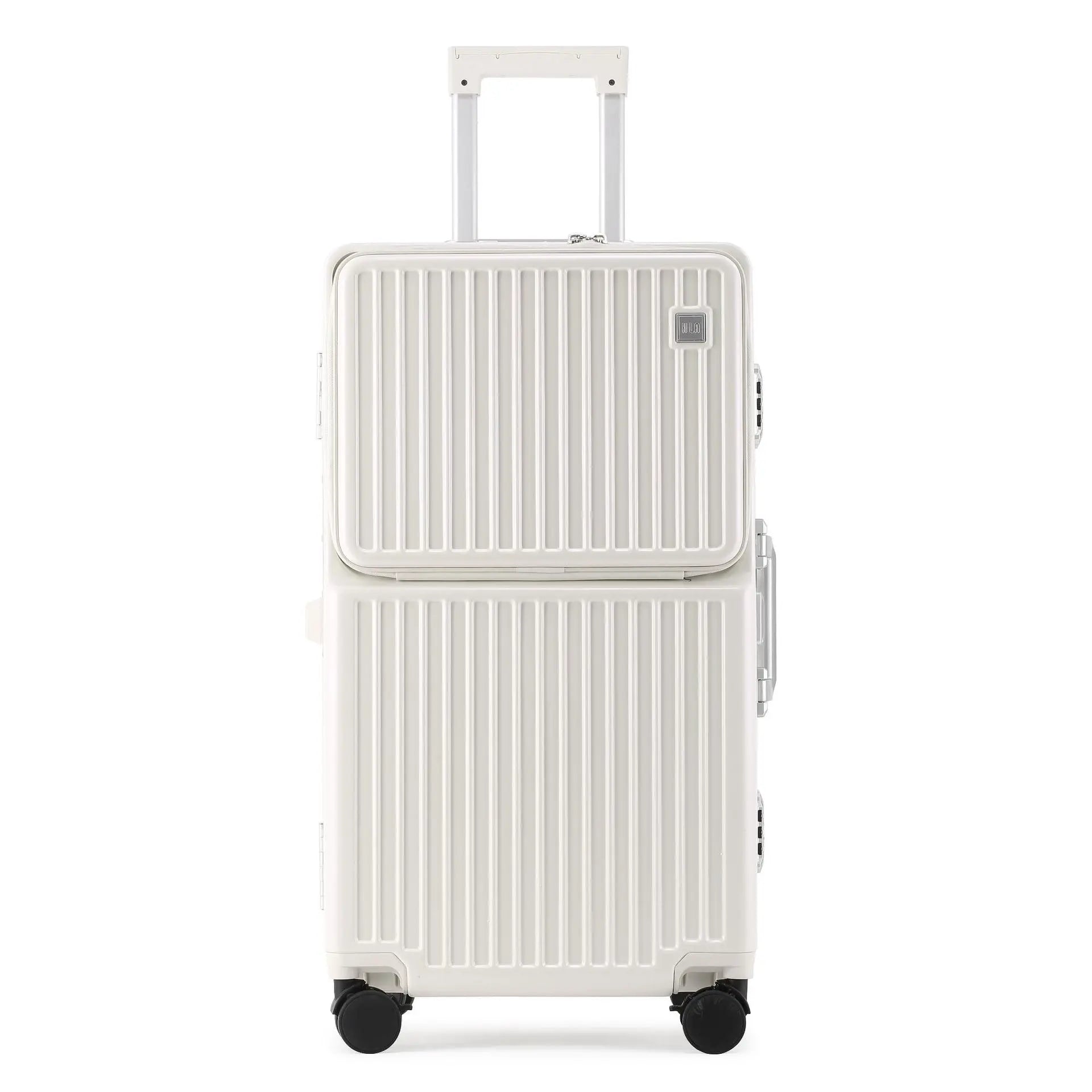 26/28/32 Inch Large Capacity Travel Suitcase Rolling Luggage Aluminum frame Suitcase Trolley Case with Cup Holder Travel Case