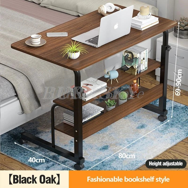 Simple Laptop Desk Lazy Bed Desk Learning Simple Small Table Learning Table Movable Bedside Adjustable Portable Laptop table