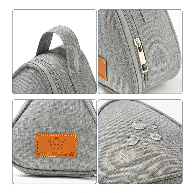 Mini Triangular Insulation Bag Aluminum Foil Thermal Cooler Lunch Tote Student Rice Ball Bag Lunch Box Bento Lunch Carry Bags