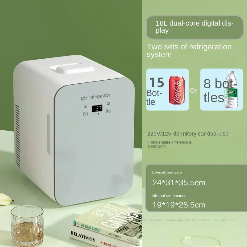 220V EOS Mini Compact Refrigerator for Bedroom, Dorm Room, Office and Travel CAB