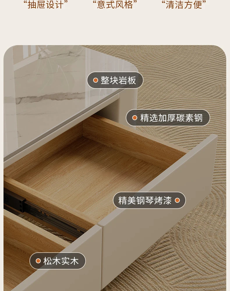 Cheap Cute Coffee Table Clear Simple Designer Modern Luxury Decoration Side Table Writing Mesas Bajas Living Room Furniture