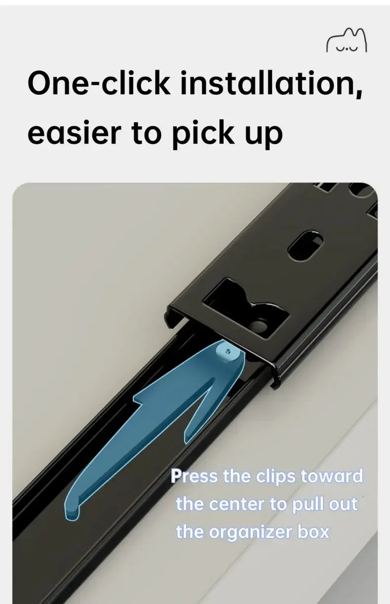 Pull Out Spice Rack Organizer with Smooth Slide Rails No Tools Required Kitchen Cabinet Storage Drawer for Maximum Space