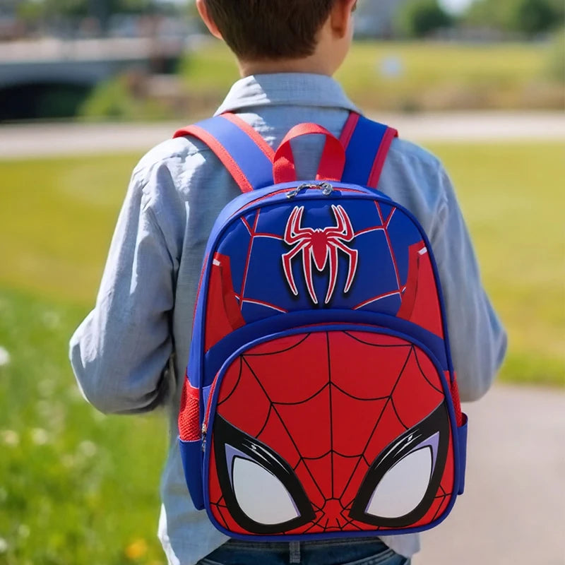 New Disney Waterproof Backpack 3D Multi-pocket Cute In Primary Schoolbag For Boys Book Bag Casual Travel Backpack