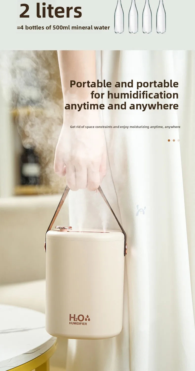 USB Humidifier for Bedroom Large Mist Baby Nursery with Constant Humidity