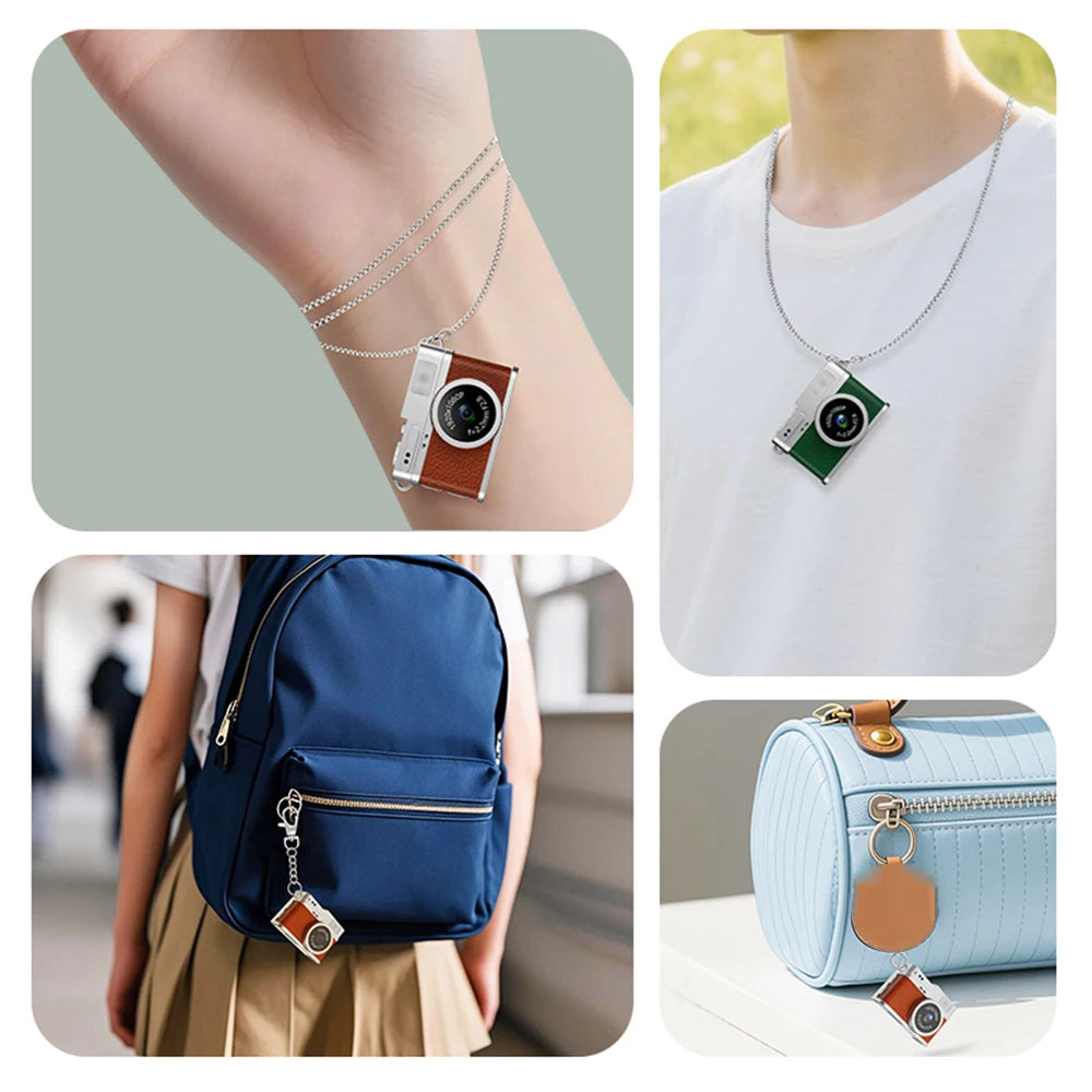 1080P Digital Camera Retro CCD Mini Cam with Screen Indoor Outdoor Sports Portable Vintage Very Small Camcorder Video Recorder