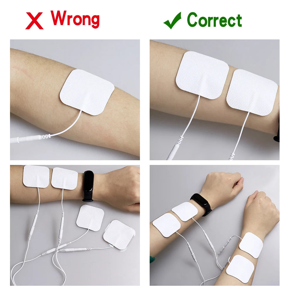 Electric 12 Modes TENS Acupuncture Physiotherapy EMS Muscle Stimulator Pulse Meridian Therapy Machine Body Relaxation Healthcare