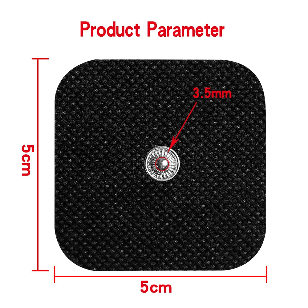 Tens Electroestimulador Pulse Acupuncture Massager 40 Levels EMS Muscle Stimulators Relaxation Medical Pain Relief with 10 Pads