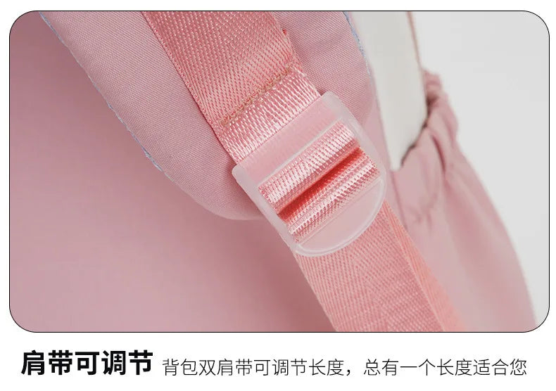 Stitch Disney Girls Schoolbag with Pencil Bags Women Travel Bag New Backpacks for Student Children Large Capacity Bookbag Gifts