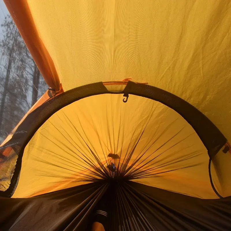 Travel Mosquito Net Hammock, Waterproof, Outdoor Camping, Hiking, Integrated Tent