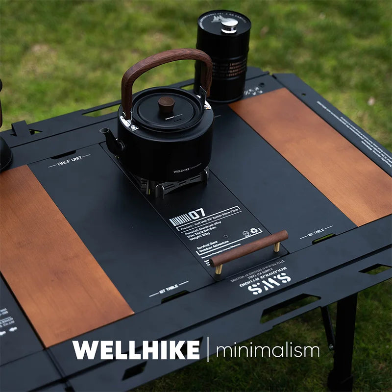 Outdoor SWS Five Unit IGT Table 5 Multi functional Folding Aluminum Alloy Height Adjustable Table