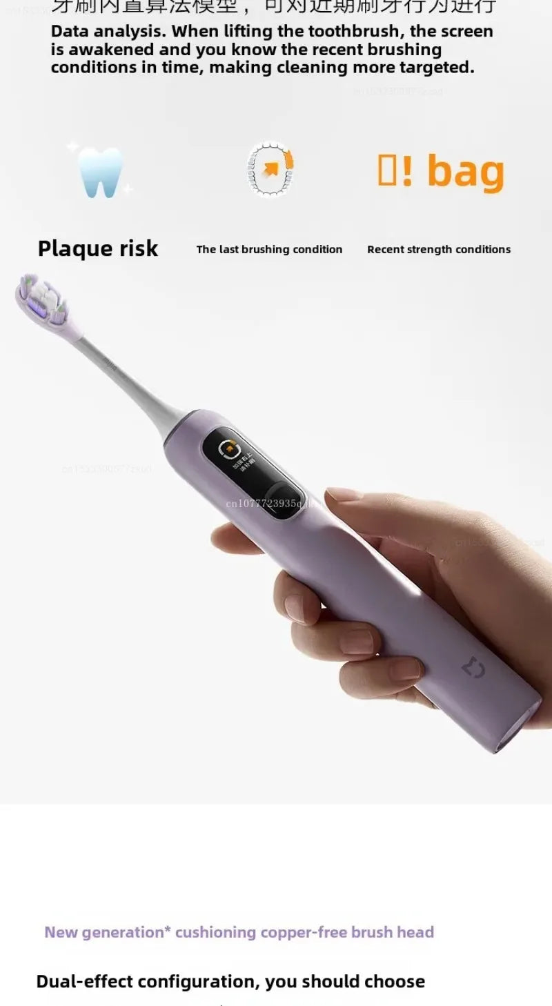 New Xiaomi Mijia Sonic Sweep Vibration Electric Toothbrush Pro Intelligent Tooth Surface Recognition Digital Display Reminder