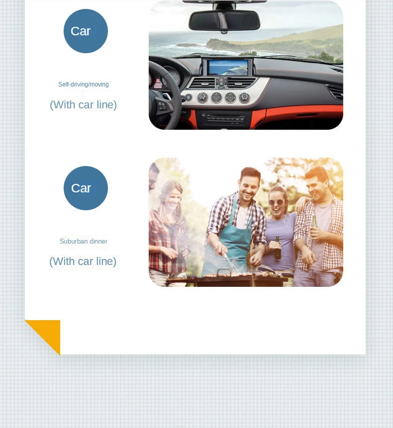 Small 12L mini car refrigerator refrigeration student dormitory cosmetic refrigerator car home dual-use