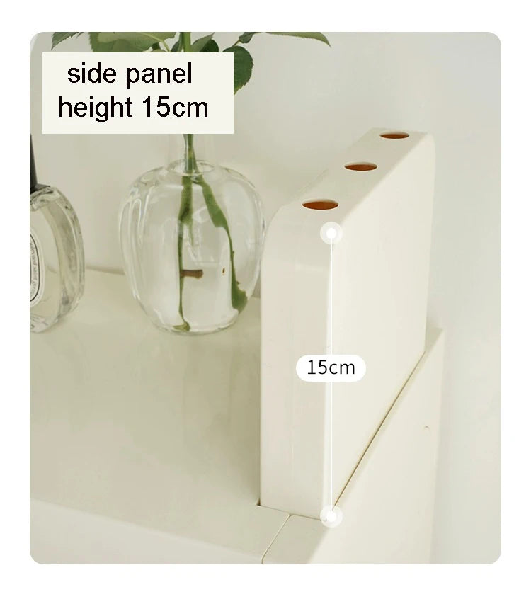 Module Modular DIY Furniture Storage Shelf Bookrack Bookshelf Bookcase Plastic ABS Customized Size Cabinet Multi-function