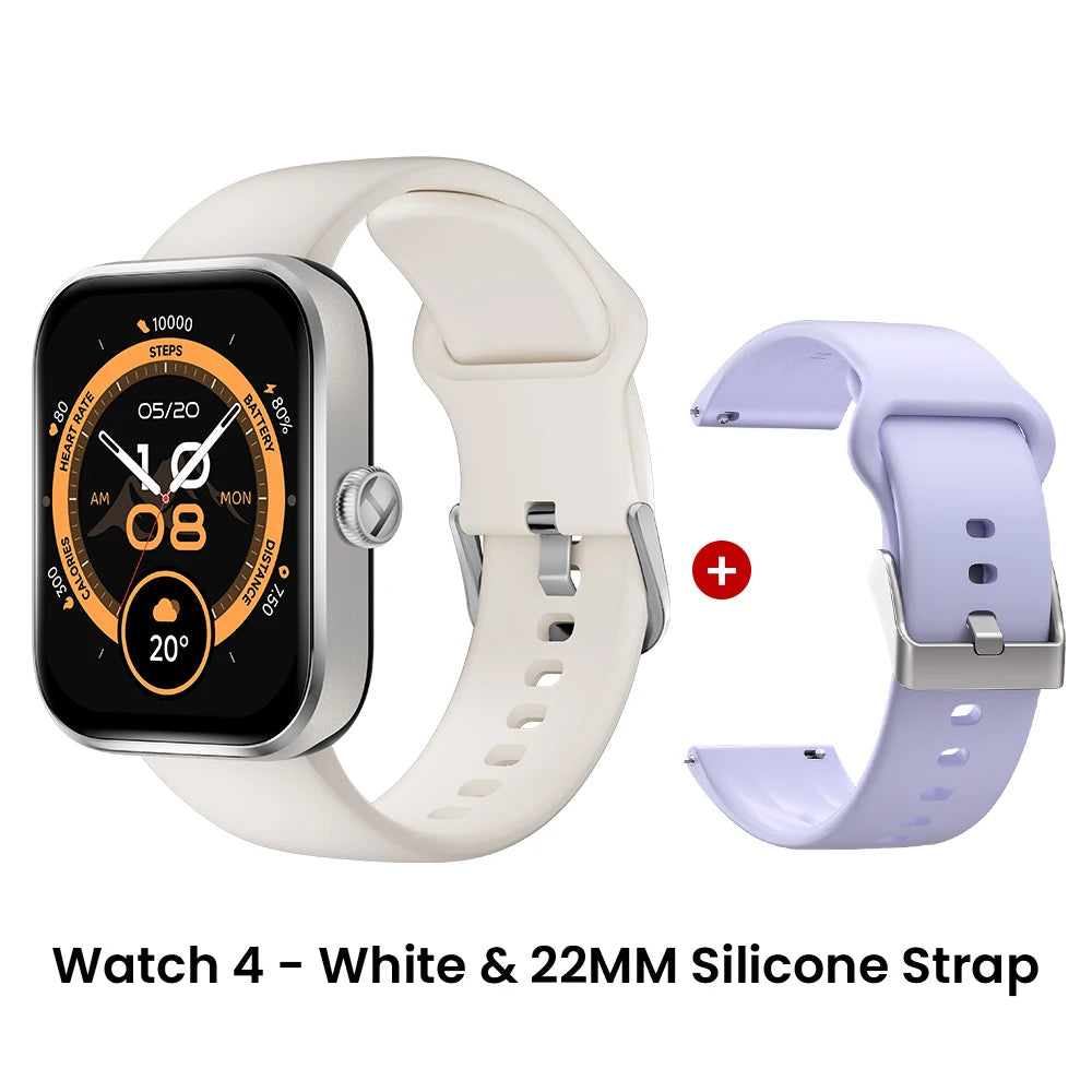 HAYLOU Watch 4 GPS Smartwatch 1.93'' HD Display Bluetooth Phone Call Health Monitoring IP68 Waterproof Smart Sport Watch