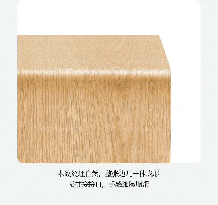 Minimalist Nordic Coffee Table Chic Solid Wood Centerpiece Ideal for Living Rooms and Balcony Corners Simple and Elegant