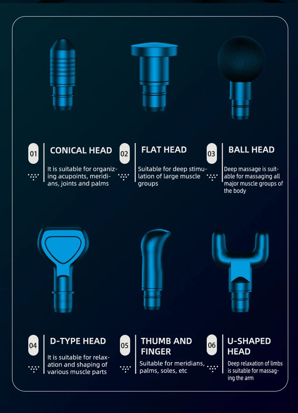 Deep Tissue Muscle Relaxation Massage Gun Fitness Fascial Massage Gun Electric Percussion Pistol Massager Body Neck Back