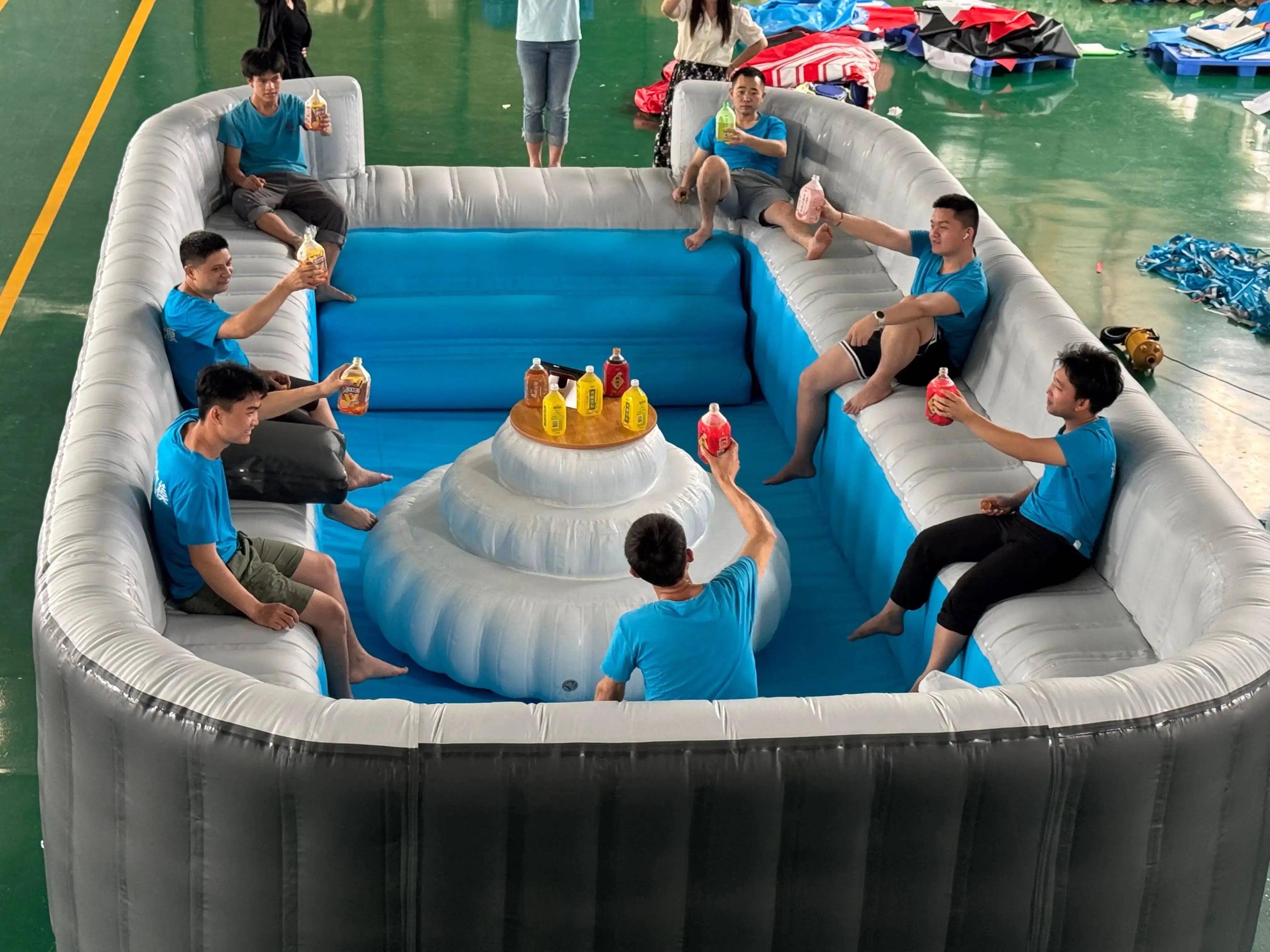 Commercial Customized Inflatable Sofa Pools Swimming With Portable Lounge for Party