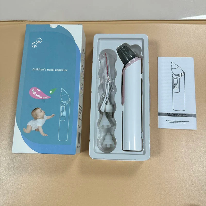 2025 New Pattern Baby Electric Nasal Aspirator for Newborn Charging Version Suction Tool to Prevent Nasal Congestion