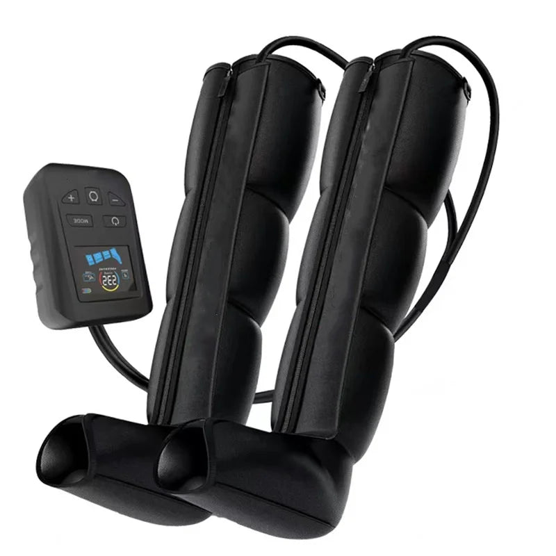 Portable Lymphatic Drainage Air Pressure Compression Boots Relax Presoterapia Leg Massager for Sports Recovery