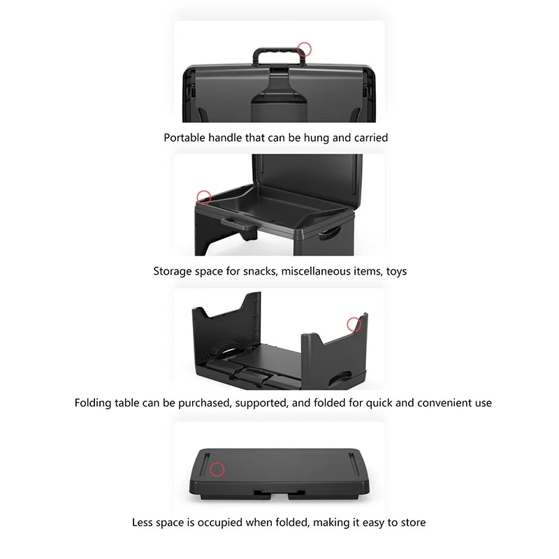 Portable Laptop Desk Foldable Working Table Notebook Computer Holder Car Living Room Sofa Bed Reading Tools TV Plays Homework