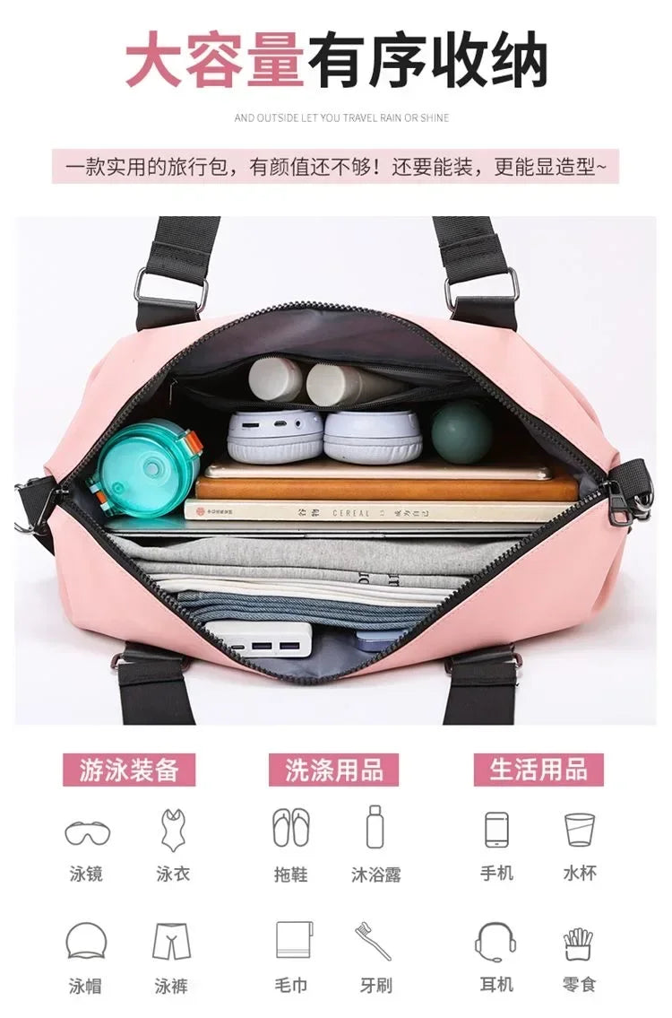 Golf Boston bag, fashionable storage bag, men's hand sports and fitness bag, new lightweight golf bag, women's short trip bag