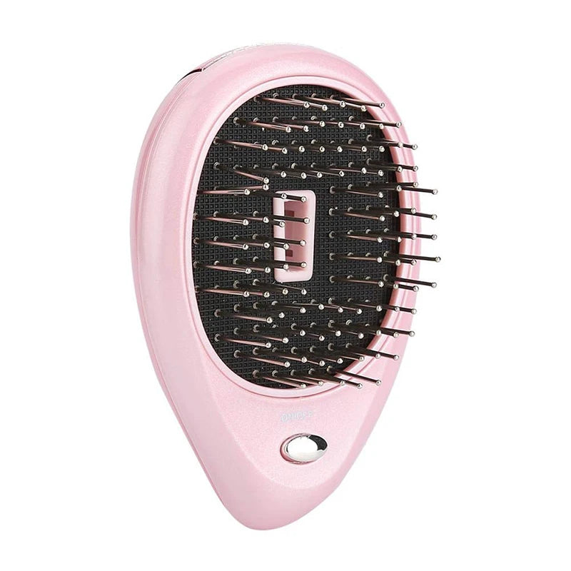 Bestselling Electric Negative Ion Massage Comb Portable Battery Style Hair Comb For Massaging Scalps And Clearing Acupoints