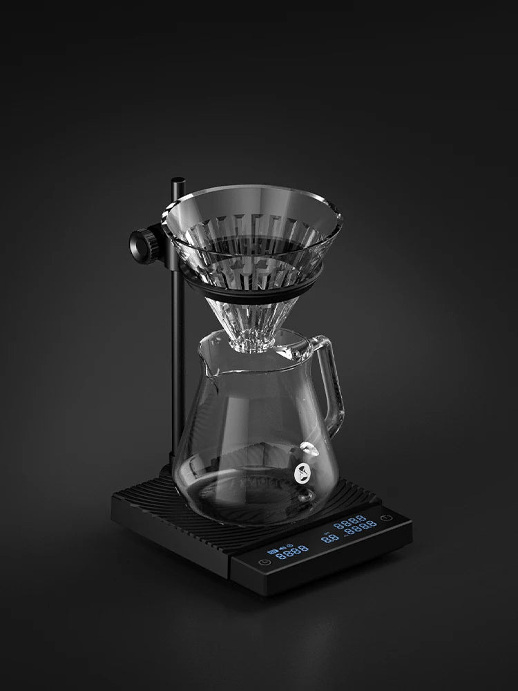 TIMEMORE Blackmirror Duo Coffee Digital Scales Weighing Timekeeping Flow Rate Measurement With Ddetachable Stand Mini Coffee