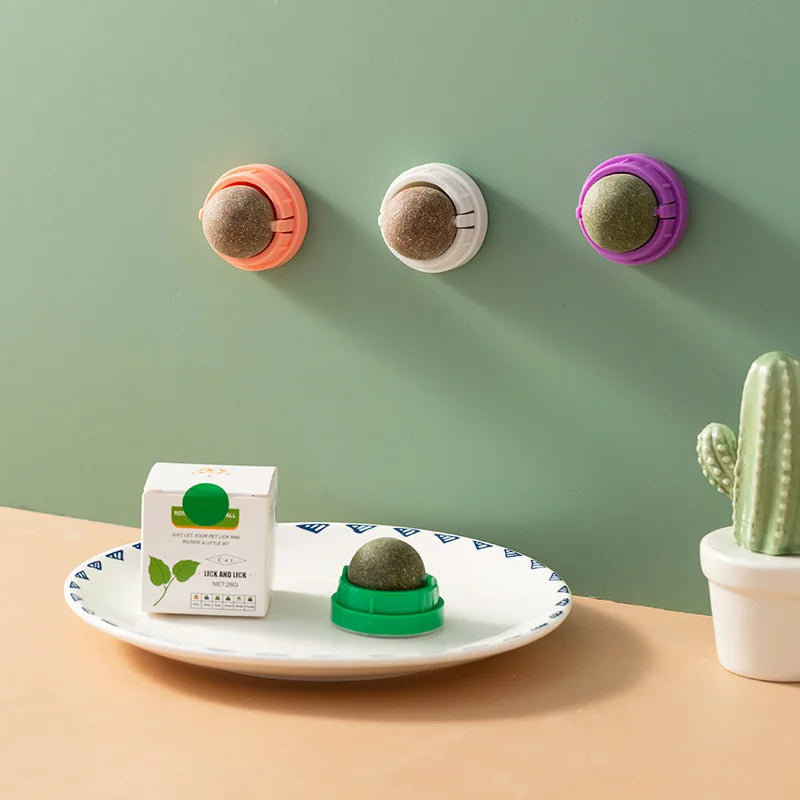 Cat Bite Ball Cat Toy Suitable for Kittens to Clean Teeth, Catnip Relieves Oral Health, Self Entertainment, Pet Chewable