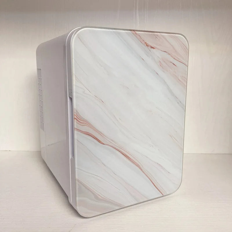 4L Home Freezer Portable Small Mini Cosmetic Beauty Makeup Black Portable Vehicle For Heating And Cooling Purposes Simple Door