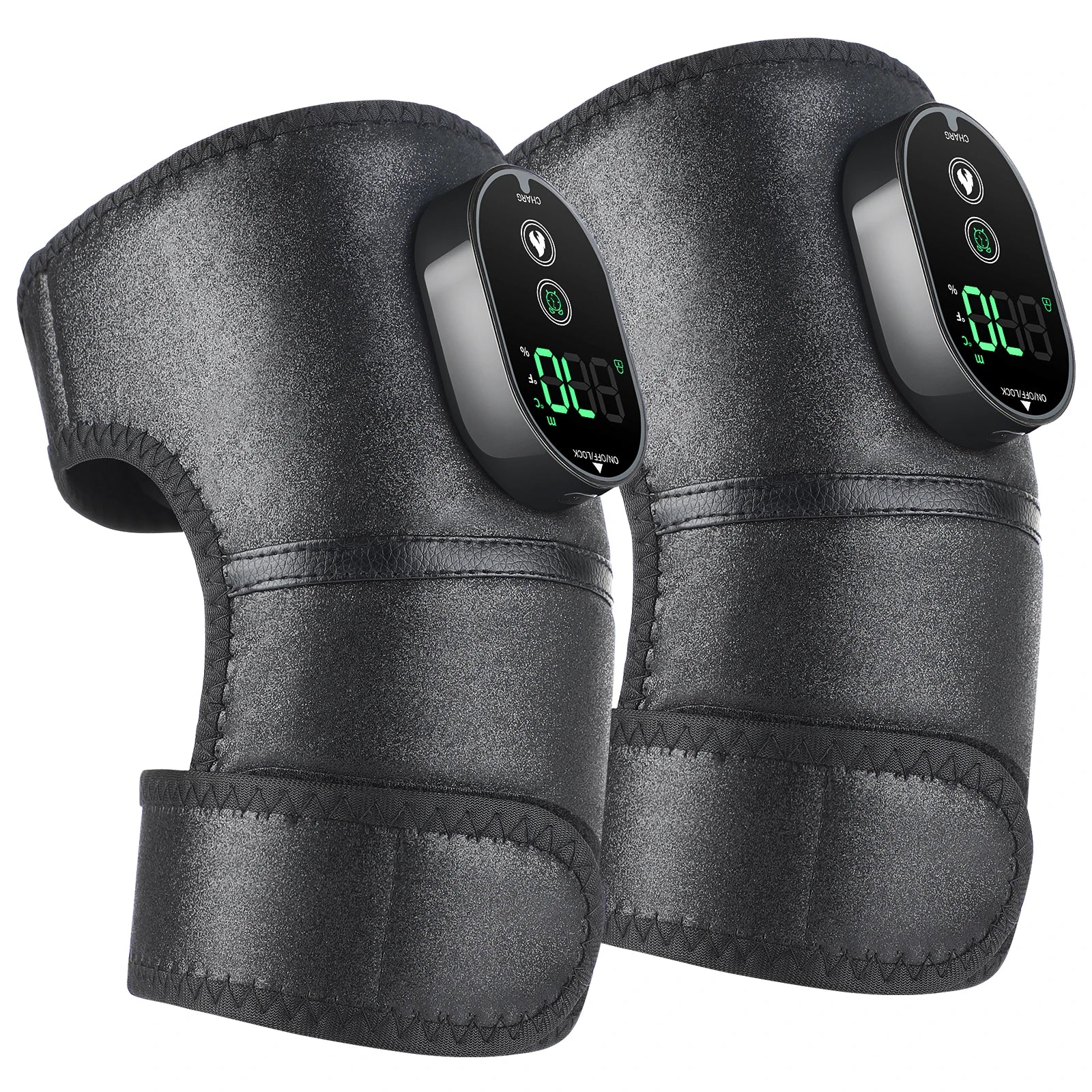 3 in 1 Heating Knee Pad Knee Shoulder Massager Support Shoulders Elbows Knees Joint Brace Muscle Relax Promote Blood Circulation