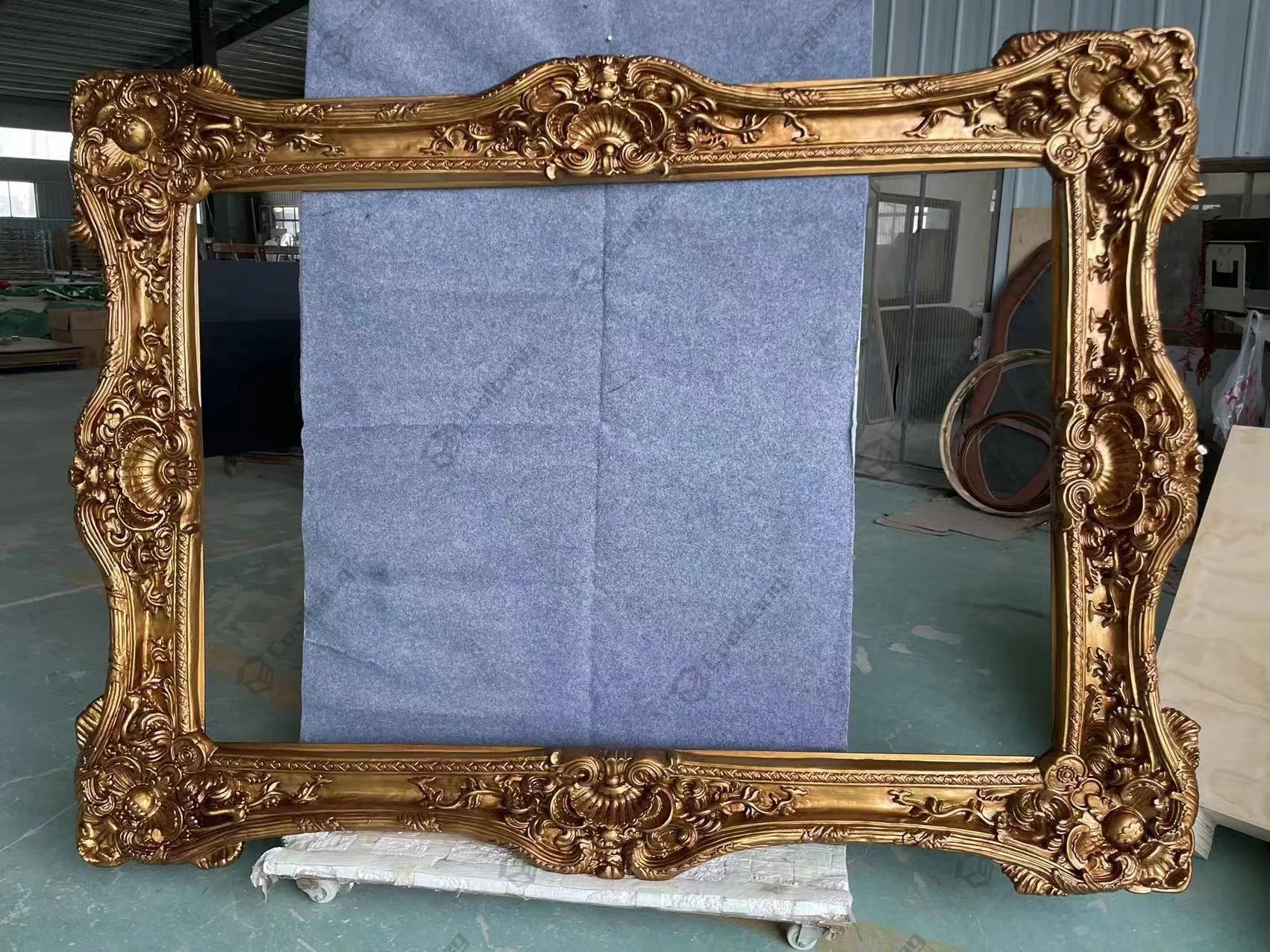 Ornate Luxury Baroque Wooden Extra Large Interior Vintage Classic Frame Floor Oversize Mirror