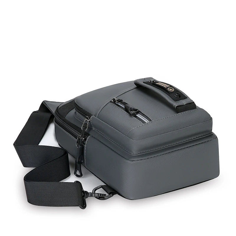 New Men Shoulder Bags Chest Bag Multifuncional Crossbody Bags Travel Sling Bag