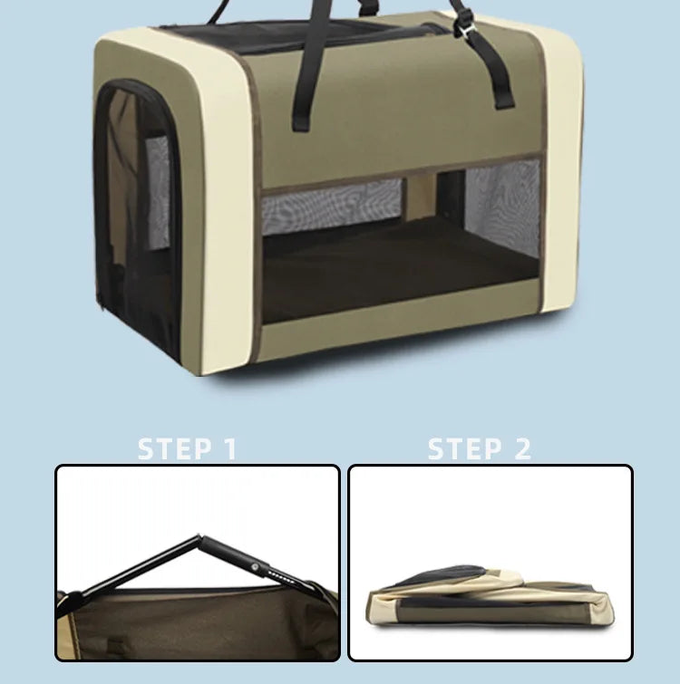 New Multi-layer Pet Strollers Universal for Cats and Dogs Detachable and Detachable Trolley for Pets in Large Space Pet Products