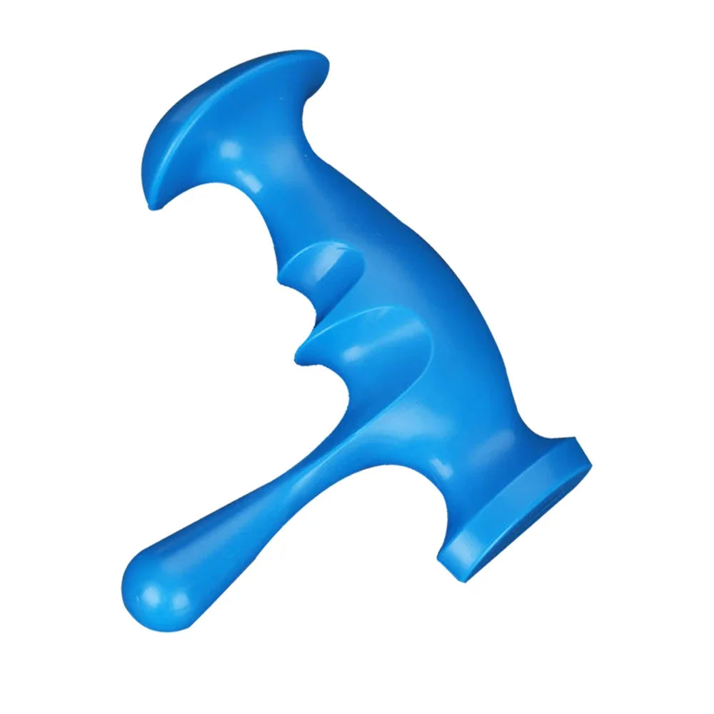 T-shaped Massager Thumb Finger Pressure Press Trigger Point Manual Deep Physiotherapy Massage Tools Full Body Muscle Relax Stick