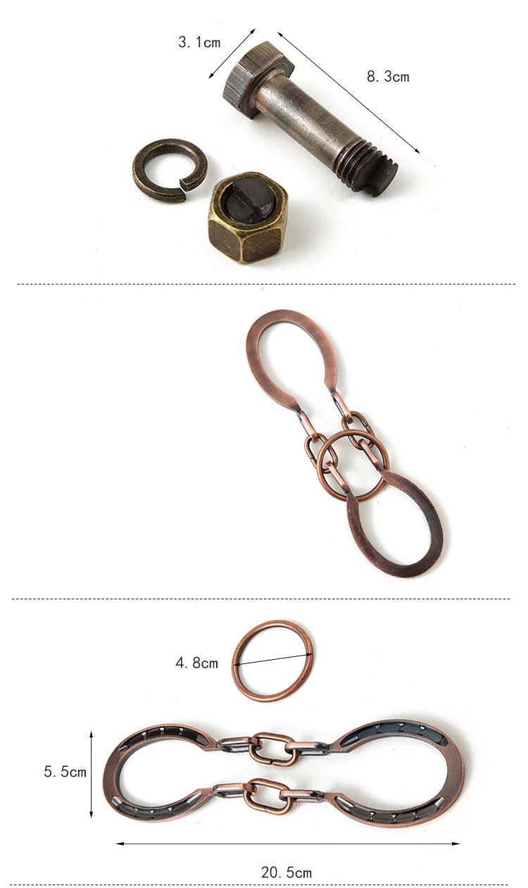 Creative Classic IQ Metal Brain Teaser Magic Baffling Puzzles Game Toys for Children Adults Funny Kids Gifts