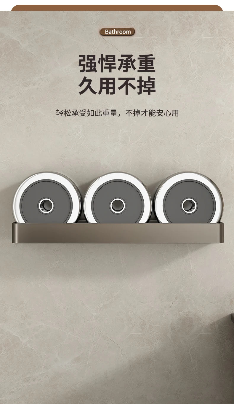 Bathroom Shower Shelf Shower Caddy Wall Floating Shelf Bathroom Toilet Shelf Kitchen Cabinet Storage Shelves Rack Organizers