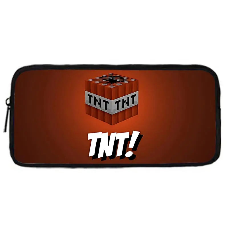 Child School Backpack Game Mine World M-MINE-CRAFTES with Lunch Bags ,Pencil Bags ,School Bags for Boys Girls Best Gift