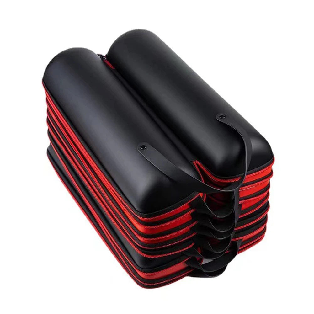 EVA Cooler Ice Bags Shockproof Single Red Wine Gift Box Waterproof Insulation Storage Wine Box with Hand Strap for Party Travel